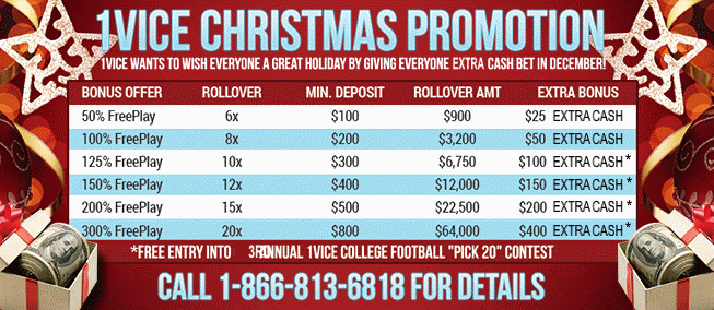 1Vice 2015 Christmas Promotion