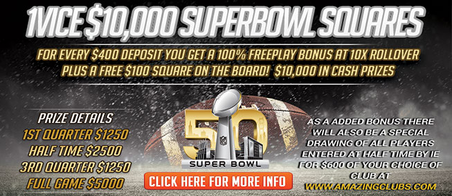 1Vice's $10,000 Super Bowl Squares