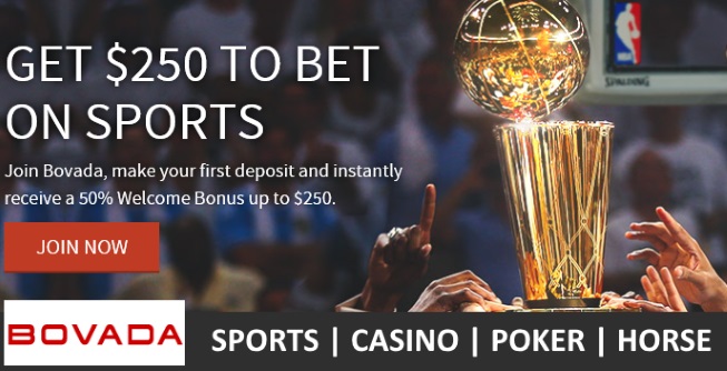 Bovada NBA Playoff 50% Bonus